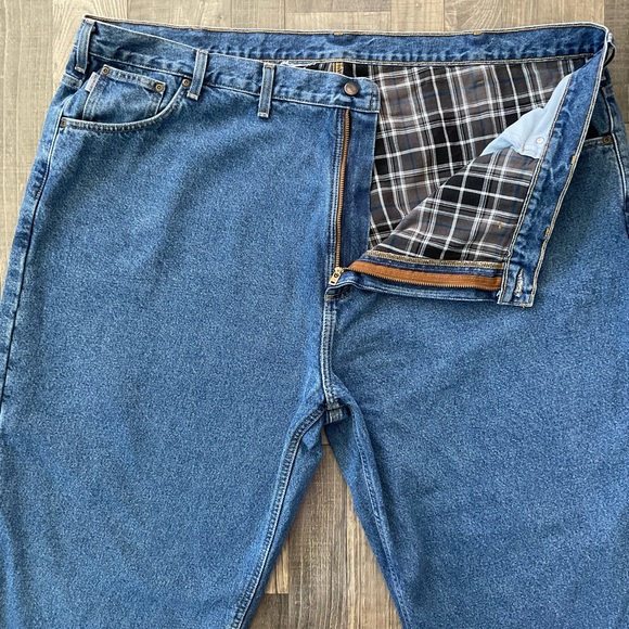 50x30 Carhartt Flannel Lined Workwear Jeans
Blue
Denim - Picture 1 of 11